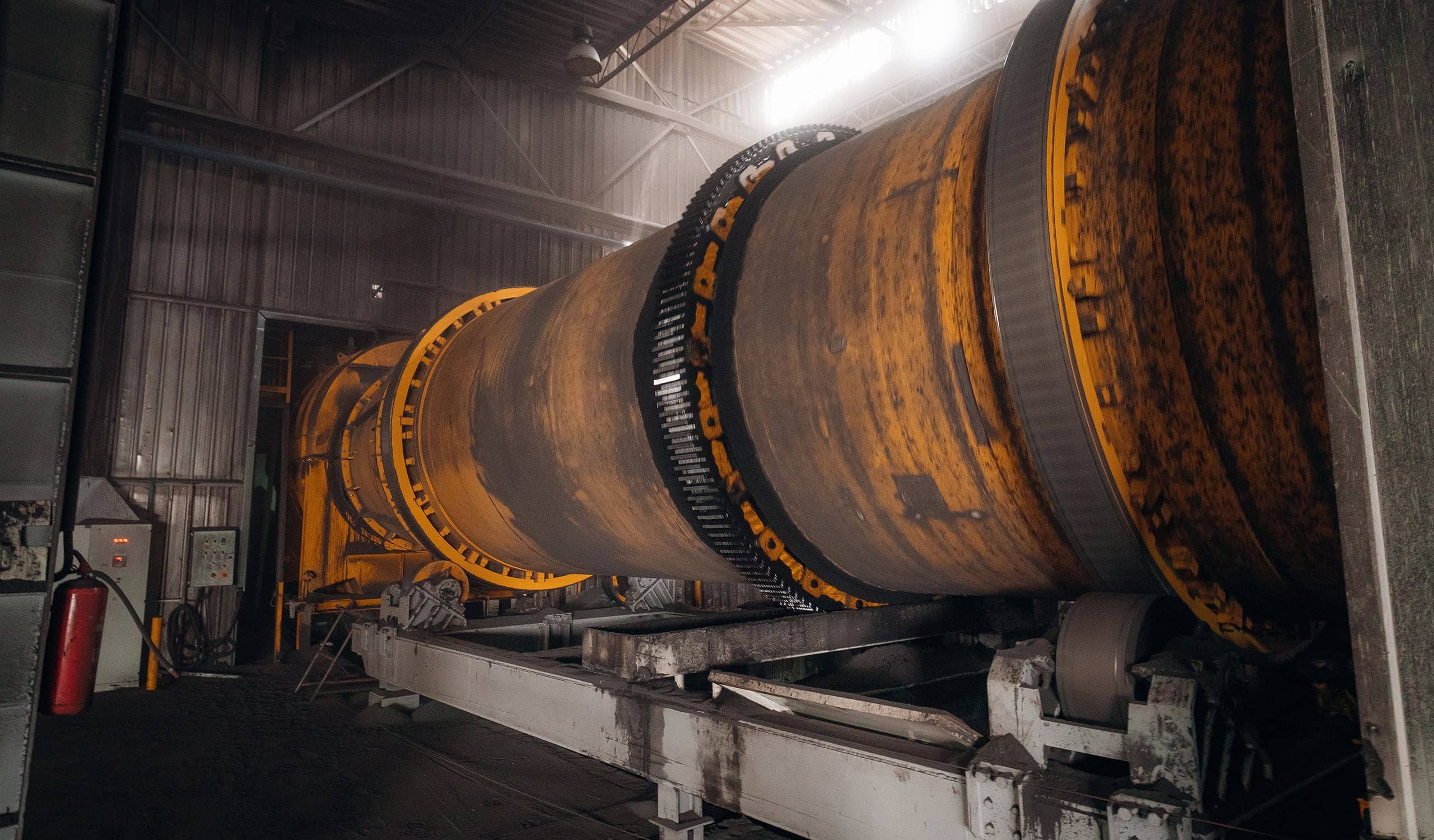 Rotary Vessel at a Plant